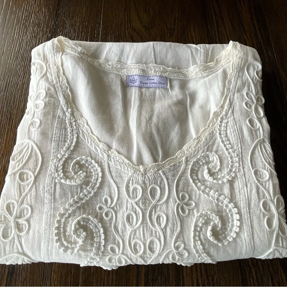 Organic Cotton Custom Boho Tunic Top - Picture 8 of 8